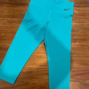 Nike Leggings, Bright Green, Medium, Calf
